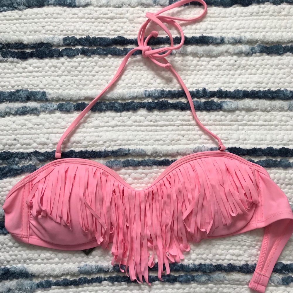Hollister Fringe Bikini Top